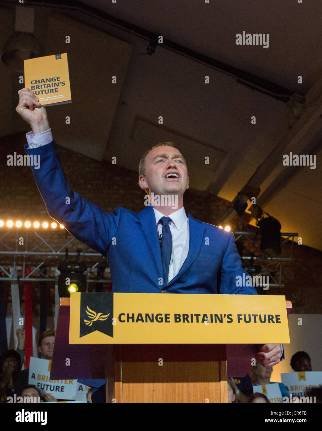 Liberal Democrats launch manifesto for 2017 General election at The ...