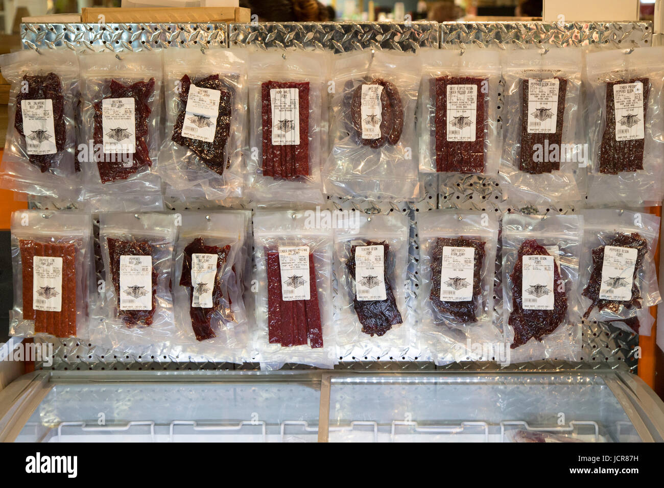 Beef Jerky Stock Photos & Beef Jerky Stock Images Alamy