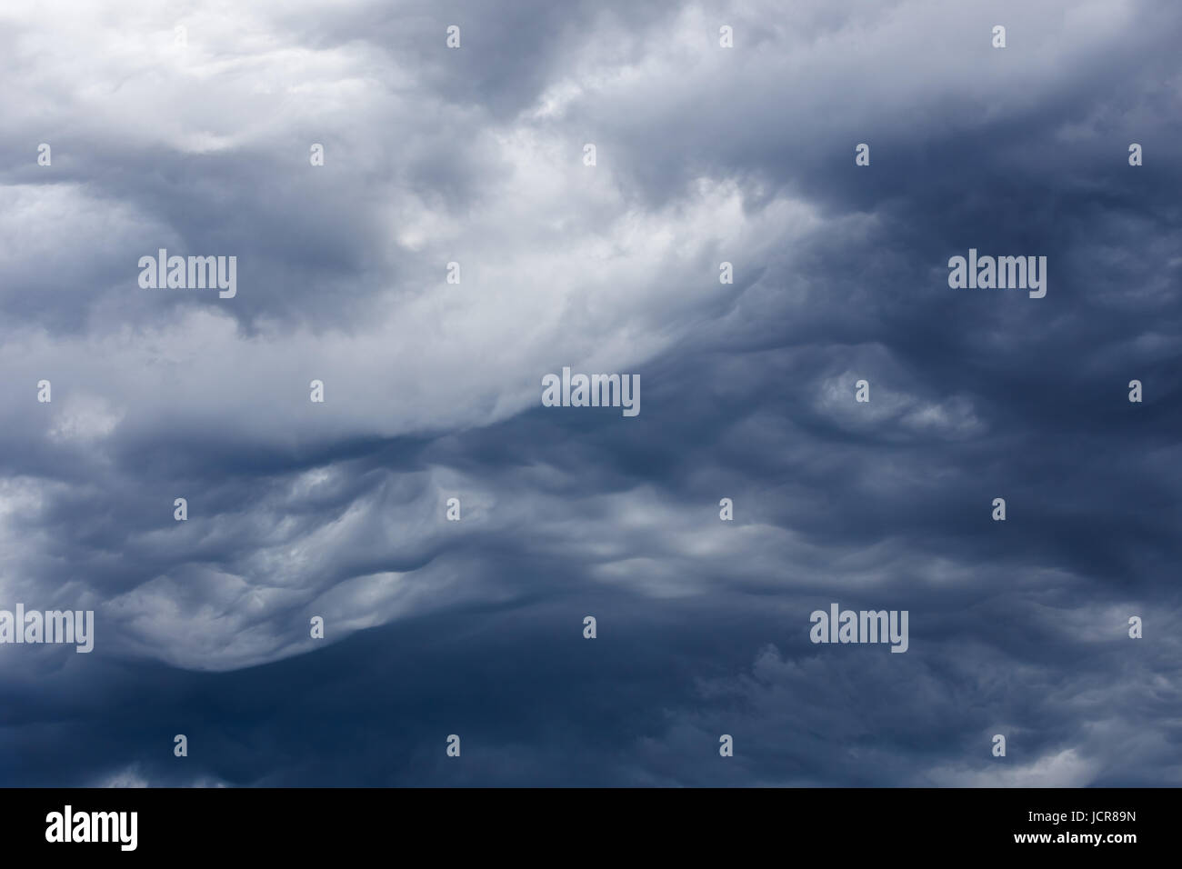 Dark thunderstorm clouds before rain Stock Photo Alamy