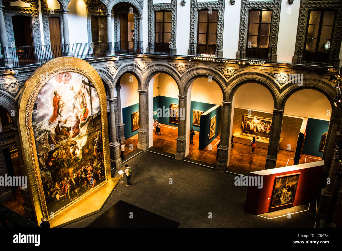 Palace of Iturbide, Central Historic District, Mexico City, Mexico Stock Photo