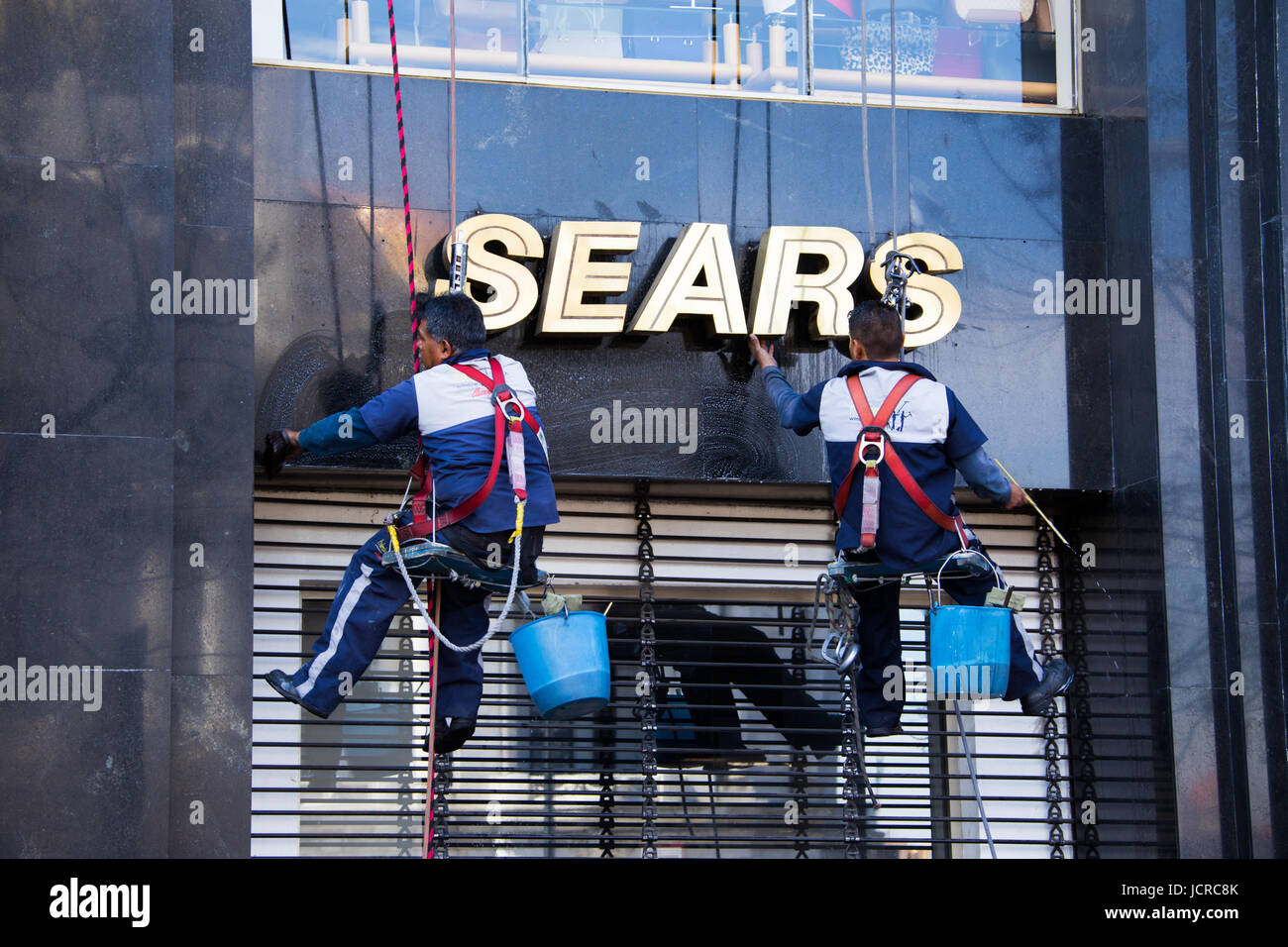 Sears store in the La Nacional II building in Mexico City, Mexico Stock