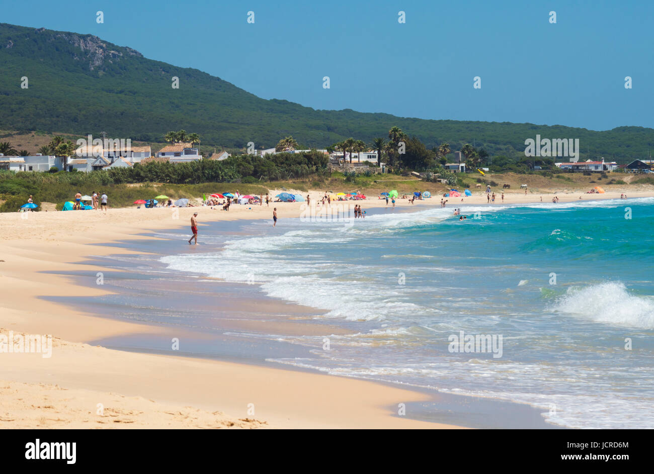 Bolonia, Costa de la Luz, Cadiz Province, Andalusia, southern Spain. Bolonia beach. Playa de Bolonia. Stock Photo
