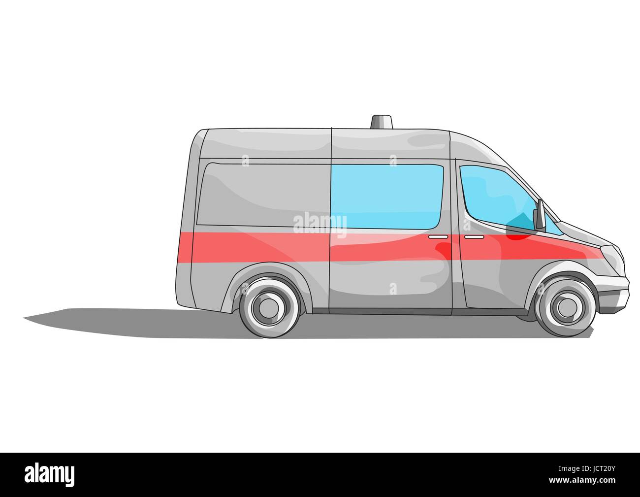 Ambulance car vector vectors hi-res stock photography and images - Alamy