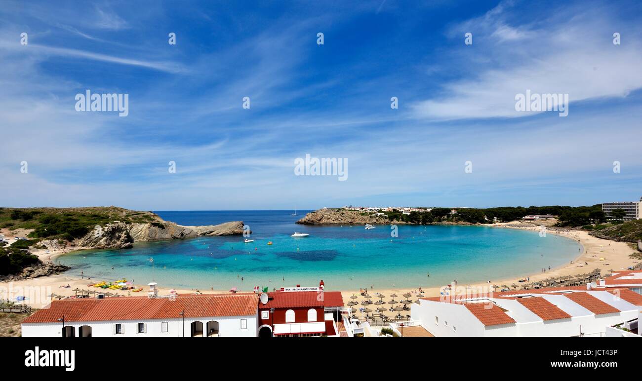Arenal D'en Castell Menorca Spain Stock Photo - Alamy