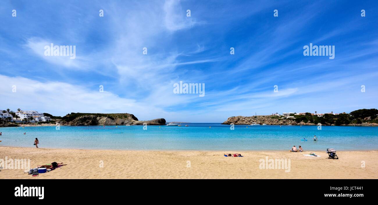 Arenal D'en Castell Menorca Spain Stock Photo - Alamy