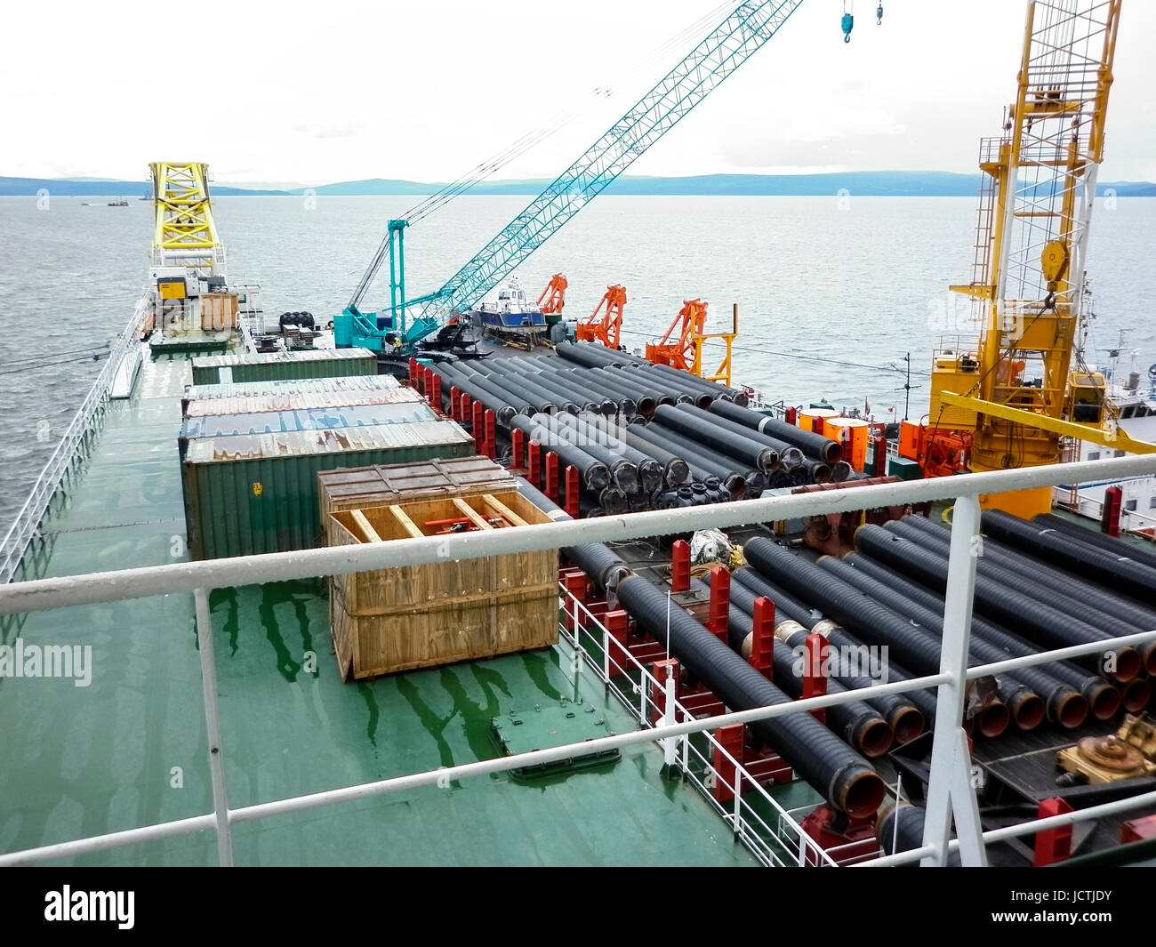 Pipelaying Vessel Stock Photos & Pipelaying Vessel Stock Images Alamy