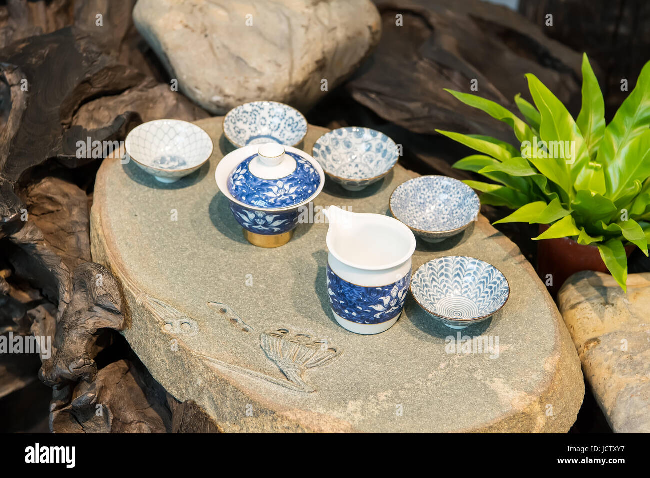 traditional Chinese teapot used in tea ceremony Stock Photo Alamy