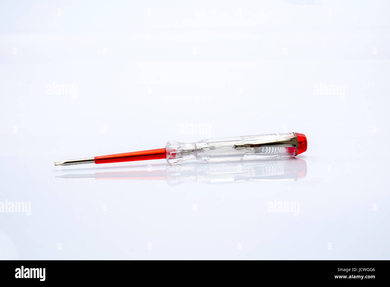 electrical tester screwdriver isolated on white background.Industry Stock Photo Alamy