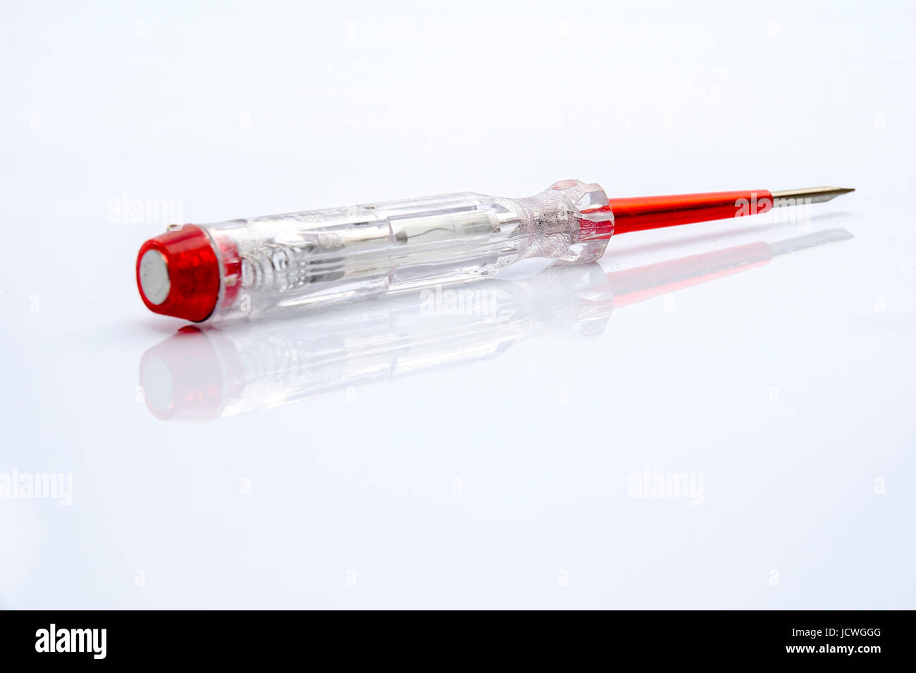 electrical tester screwdriver isolated on white background.Industry Stock Photo Alamy
