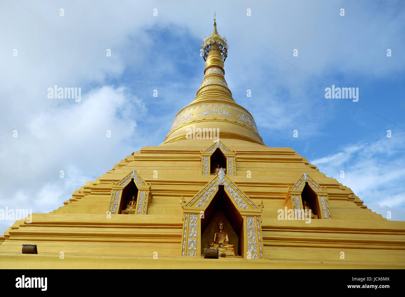 Wat Phra Boromma That Nakhon Chum Kamphaeng Phet, Thailand Stock Photo