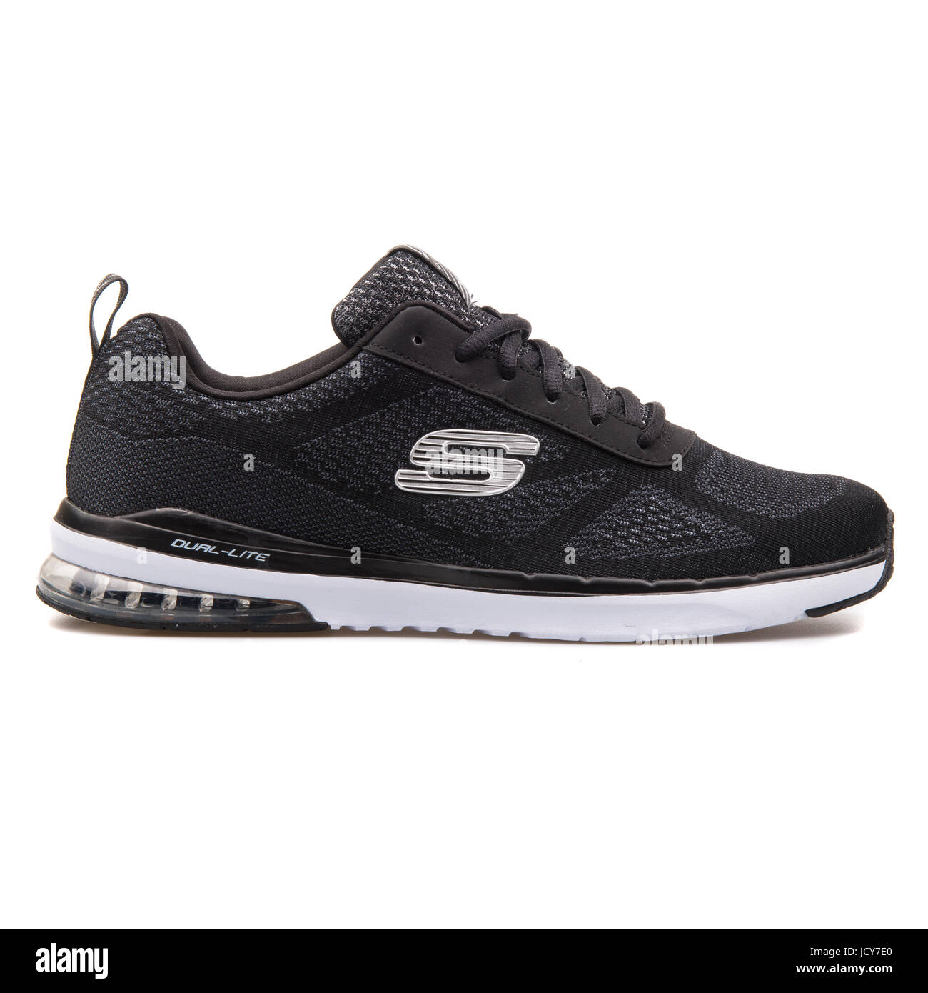 Goma de dinero Todos inyectar Sketchers Skech-Air Infinity Black and White Men's Running Shoes - 51480-BKW  Stock Photo - Alamy