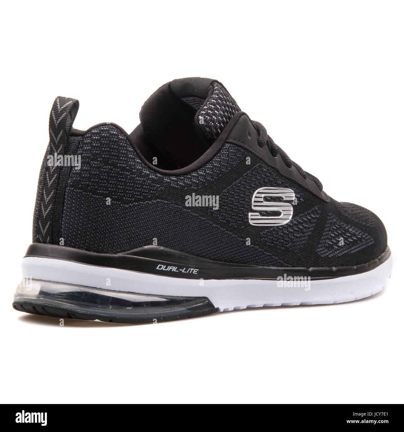 Sketchers Skech-Air Infinity Black and White Men's Running Shoes -  51480-BKW Stock Photo - Alamy