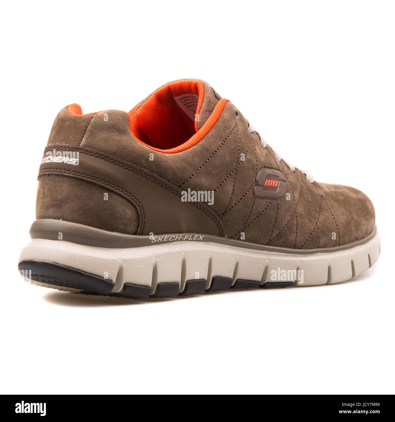 semilla interior reporte Skechers Skech-Flex Natural Vigor Brown and Orange Men's Running Shoes -  999668-BROR Stock Photo - Alamy