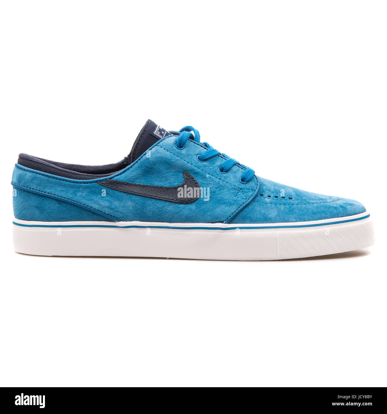 Nike Zoom Stefan Janoski SE Blue Men's Skateboarding Shoes - 473284-442  Stock Photo - Alamy