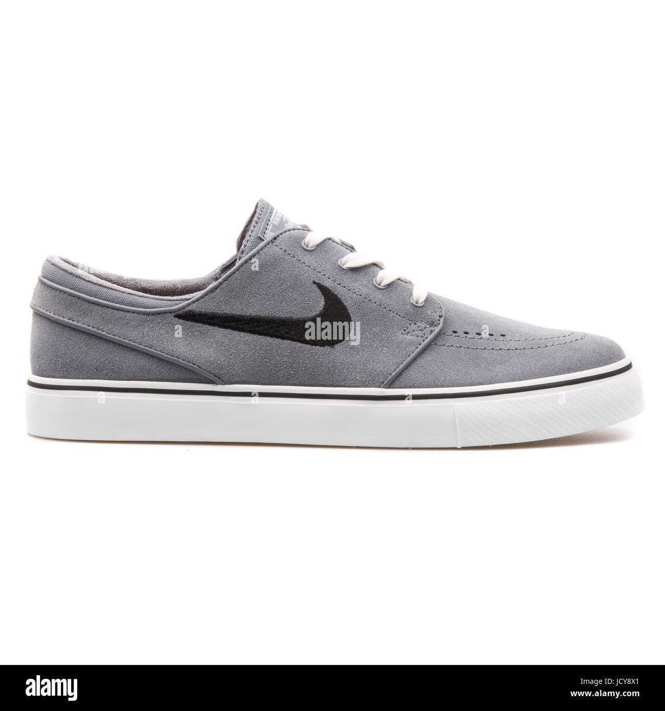 Nike Zoom Stefan Janoski Cool Grey and White Men's Skateboarding Shoes -  333824-045 Stock Photo - Alamy