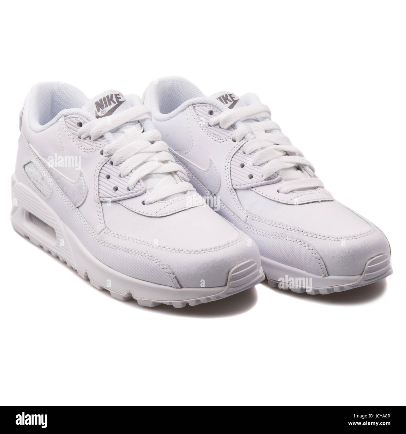 Nike Air Max 90 LTR (GS) White Youth's Running Shoes - 724821-100 Stock  Photo - Alamy