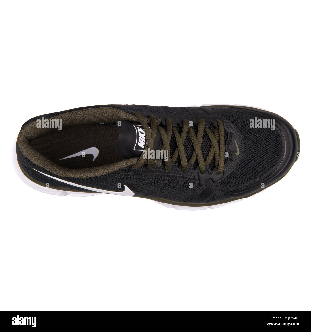 Nike Dual Fusion TR 6 Black and Khaki Men's Running Shoes - 704889-013  Stock Photo - Alamy