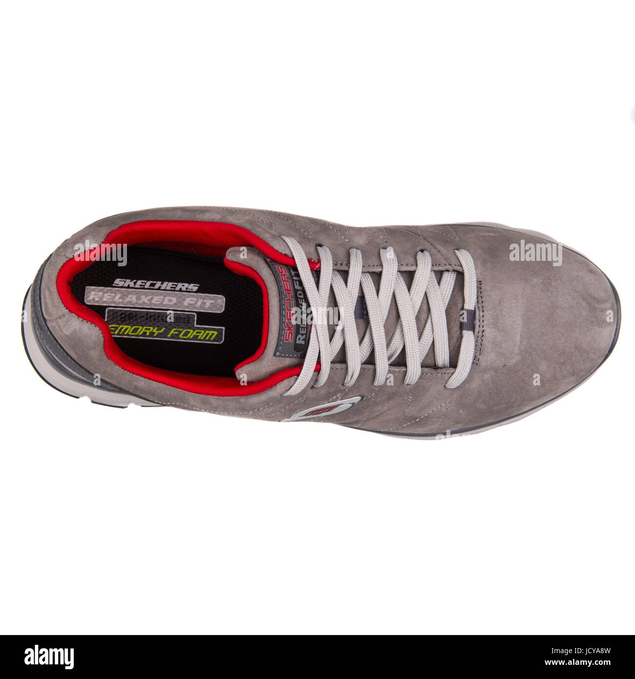 Skechers Natural Vigor Charcoal and Red Men's Running Shoes - 999668-CCRD  Stock Photo - Alamy