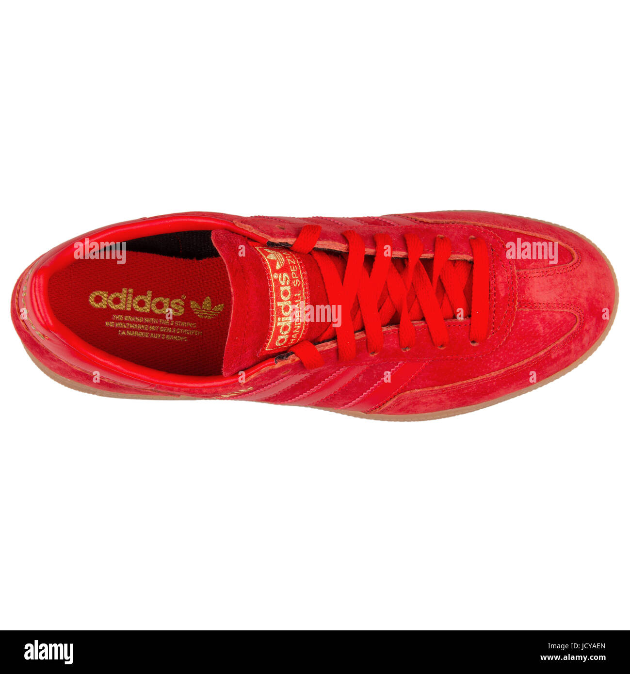 Adidas Spezial Red Men's Sports Shoes - B35209 Stock Photo - Alamy
