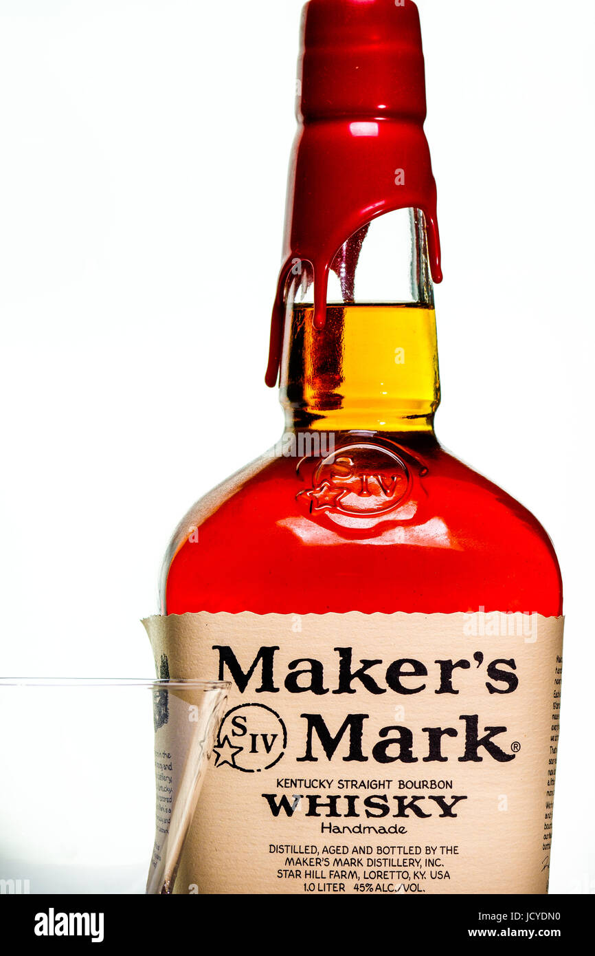 Makers mark whiskey hires stock photography and images Alamy
