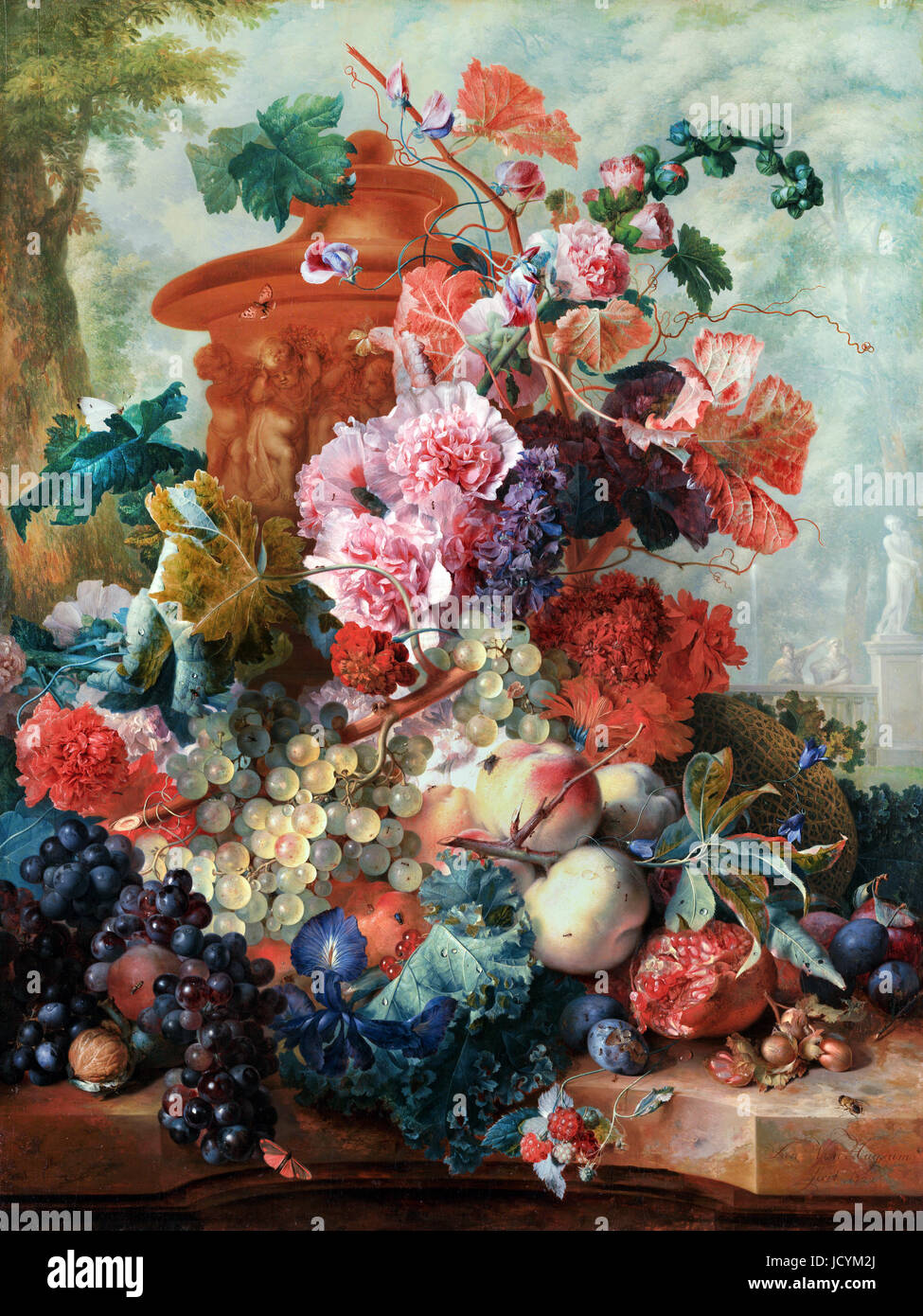 Jan van Huysum,Fruit Piece, 1722,large wall art,framed wall art,canvas