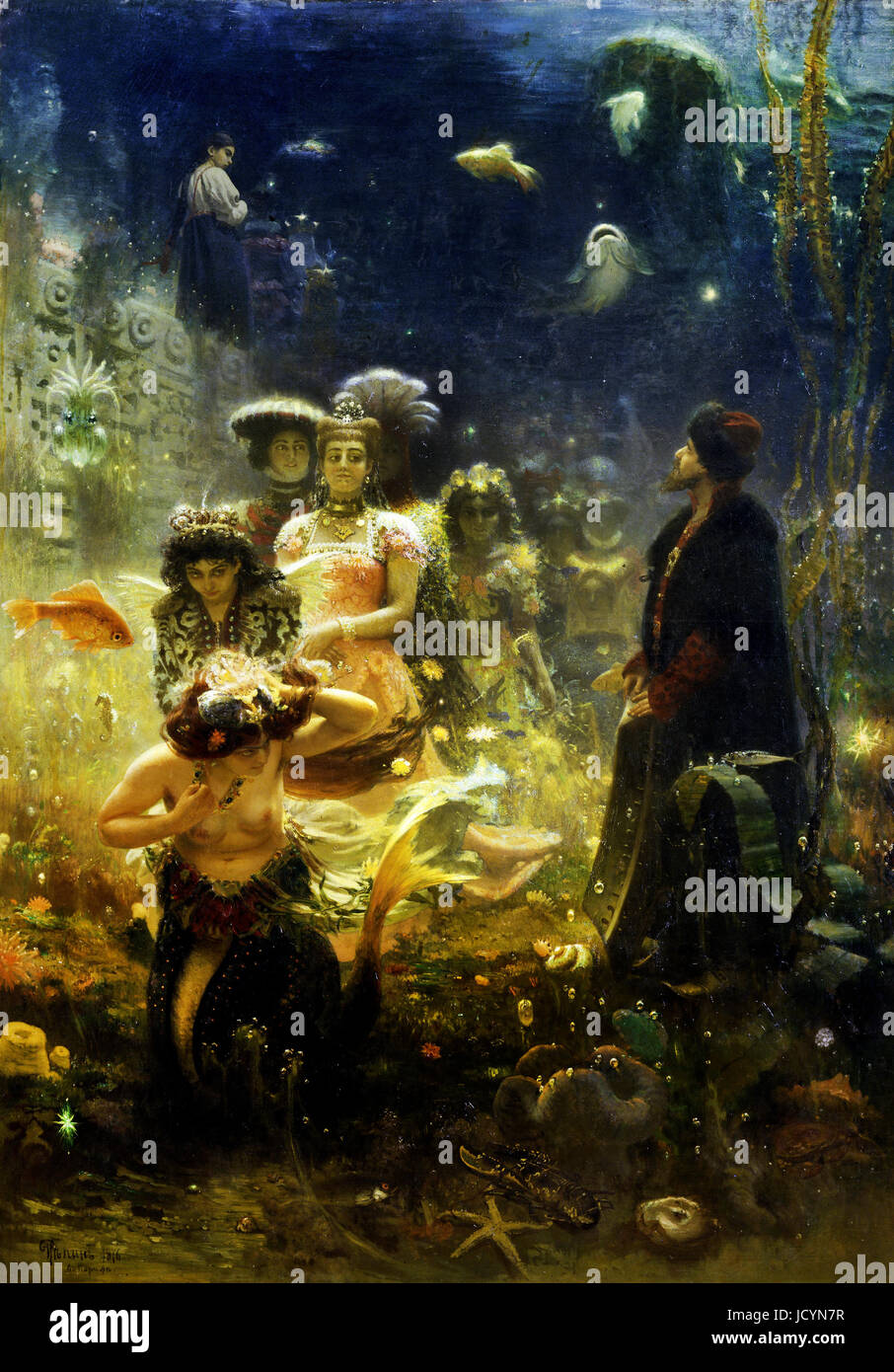 Ilya Repin, Sadko 1876 Oil on canvas. State Russian Museum, Saint ...