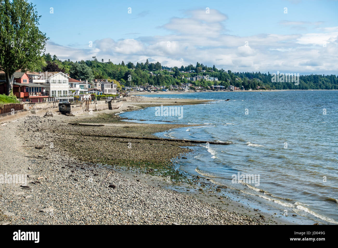 java jane - shoreline, wa Images High Quality Grahic A view of the shoreline with homes and water in West Seattle ...