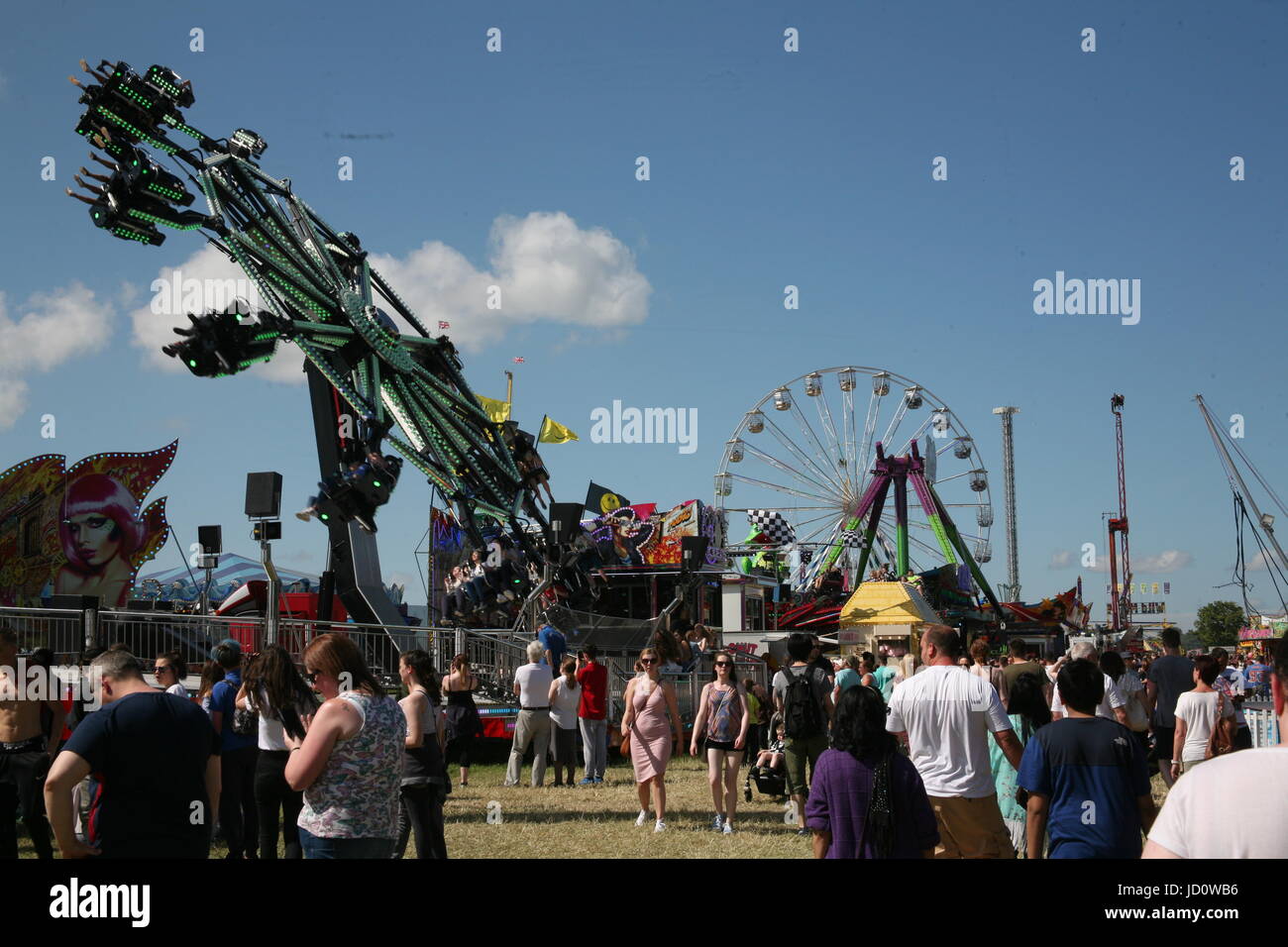Newcastle upon Tyne, UK. 16th June, 2017. The Hoppings Europe
