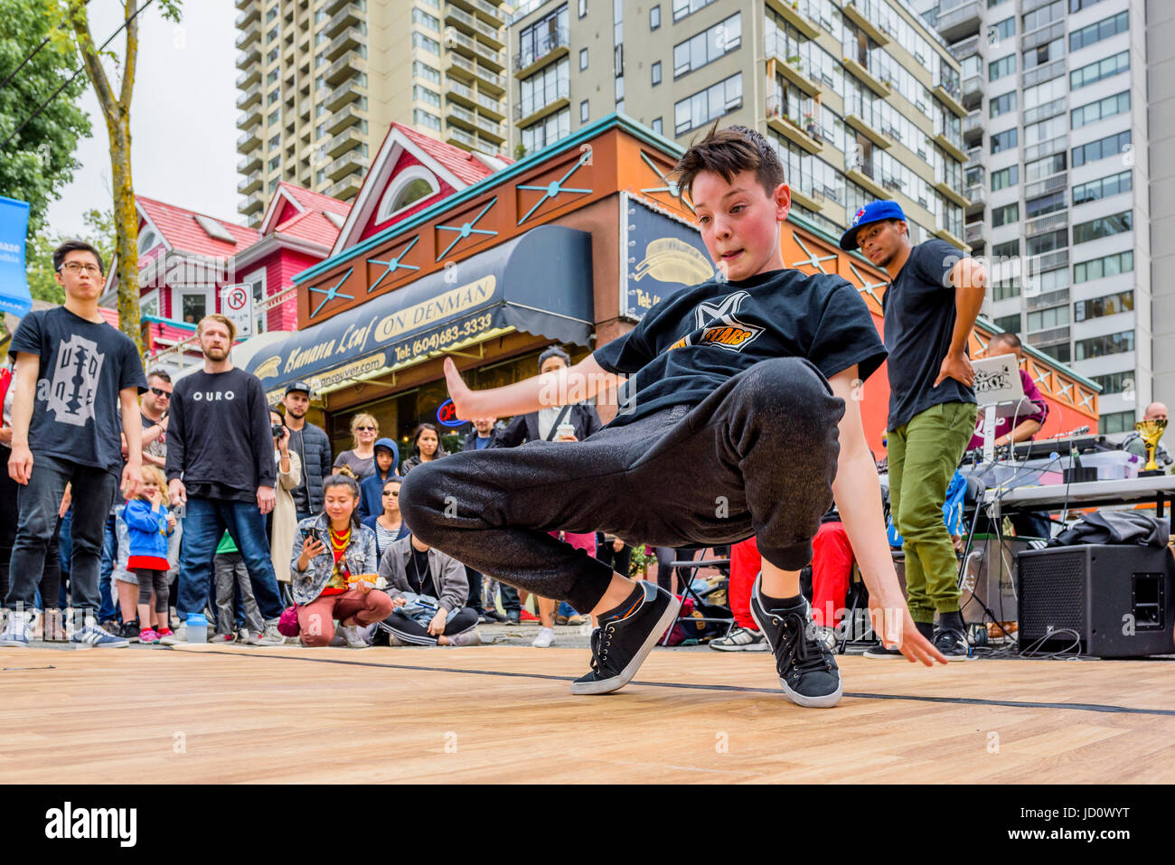 Hip Hop Break Dance Demo and Competition Stock Photo - Alamy