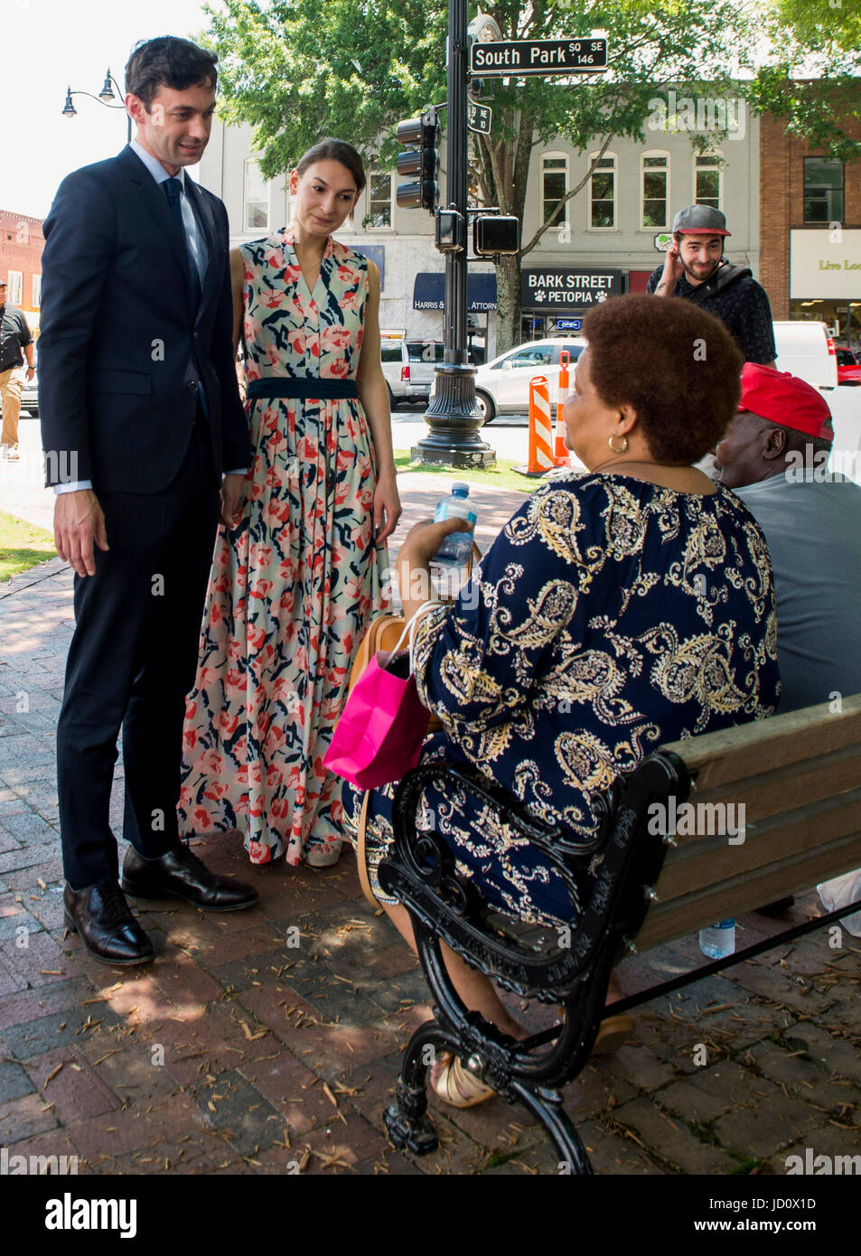 Marietta, USA. 17th June, 2017. JON OSSOFF, the