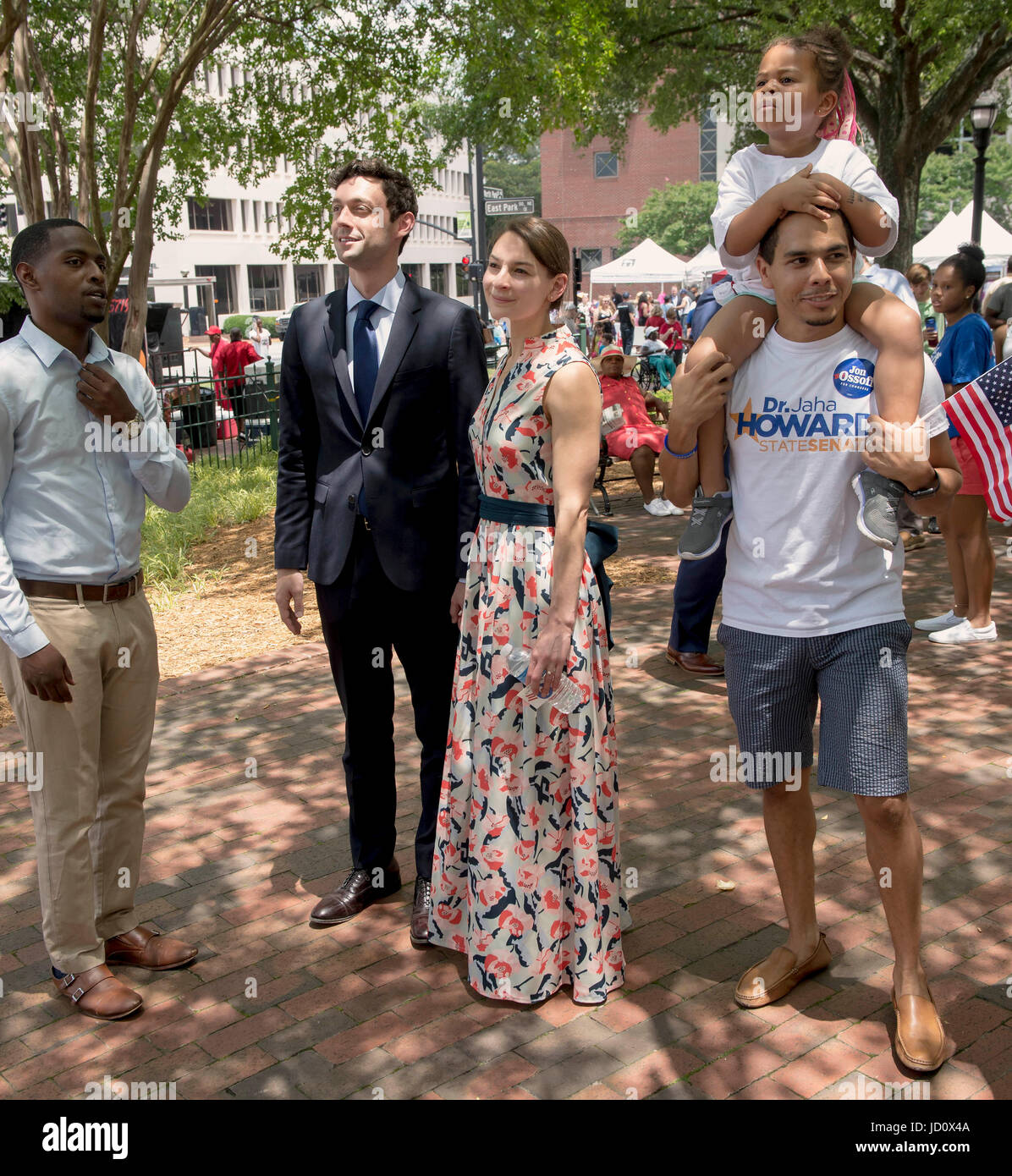 Marietta, USA. 17th June, 2017. JON OSSOFF, the Democratic