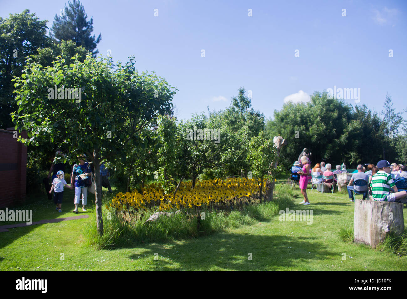 Dove House Summer Memories Event Dove House Hospice hold a service