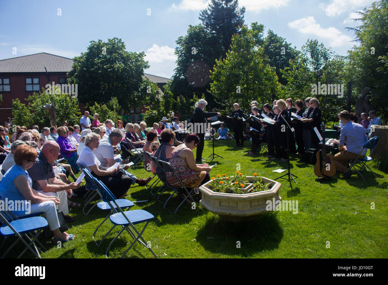 Dove House Summer Memories Event Dove House Hospice hold a service