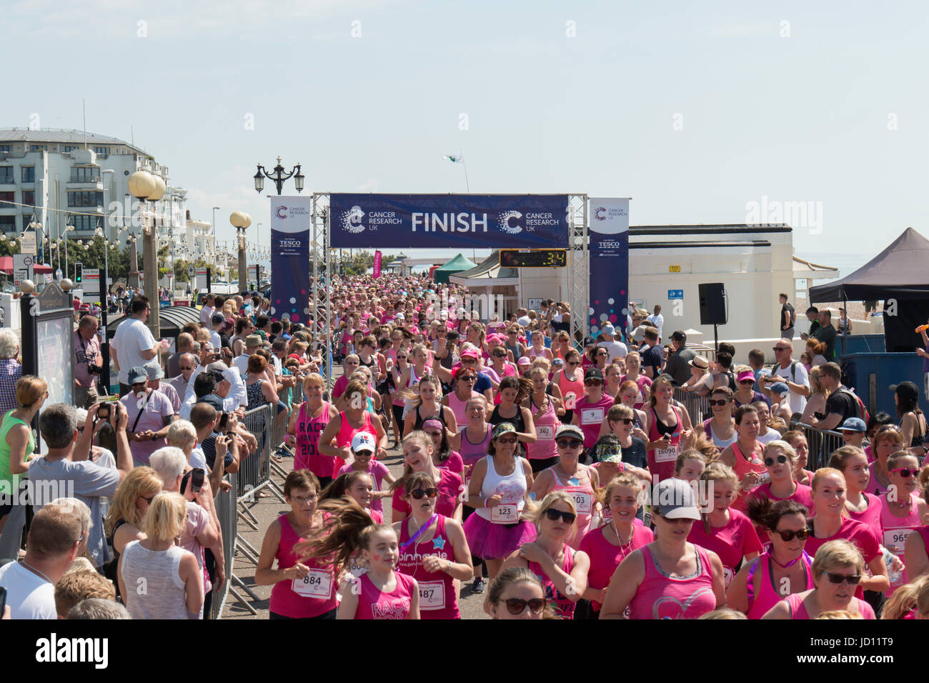 Cancer Research Charity Race For Life High Resolution Stock Photography ...