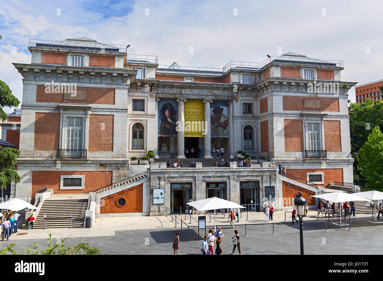 MADRID; SPAIN JUNE 4: The Prado Museum is considered the best collection of Spanish art and one of the world's finest collections of European art. Jun Stock Photo