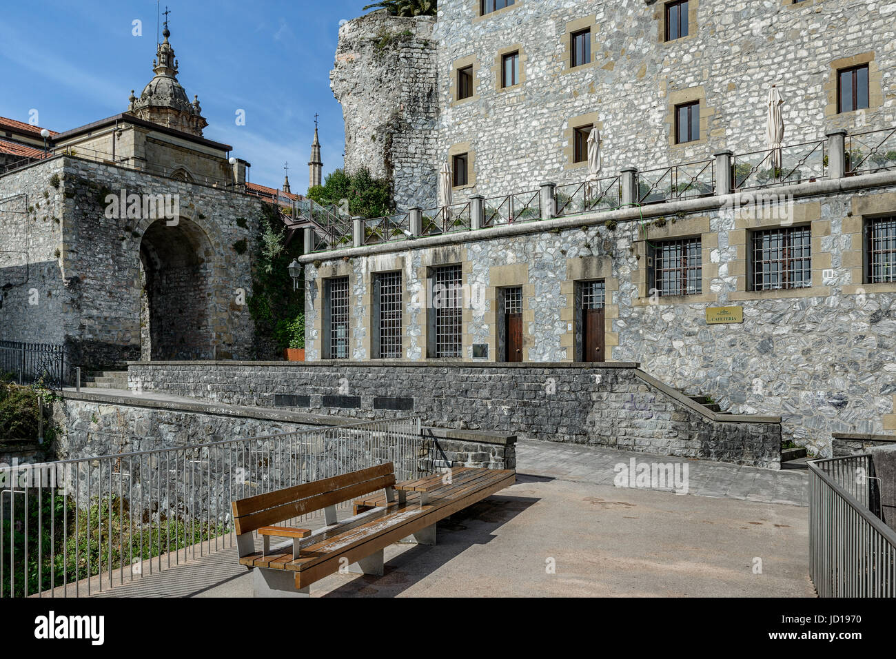 Parador Hotel Carlos V In The Center Of The Town Of Hondarribia Fuenterrabia Guipuzkoa Basque Country Spain Stock Photo Alamy