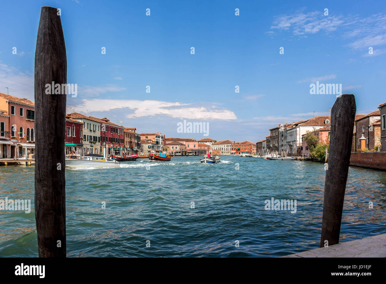 Venedig, Burano, Murano Stock Photo