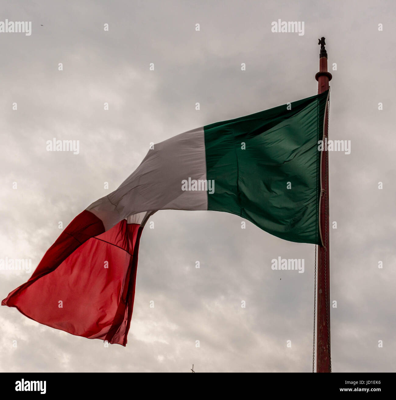 Italien Flagge Stock Photo