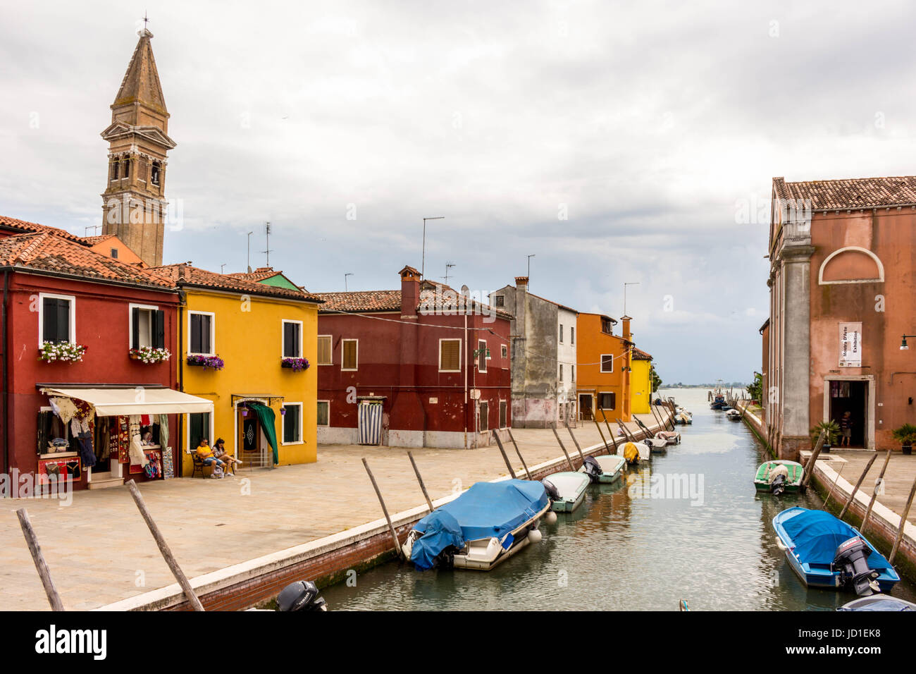 Venedig, Burano, Murano Stock Photo