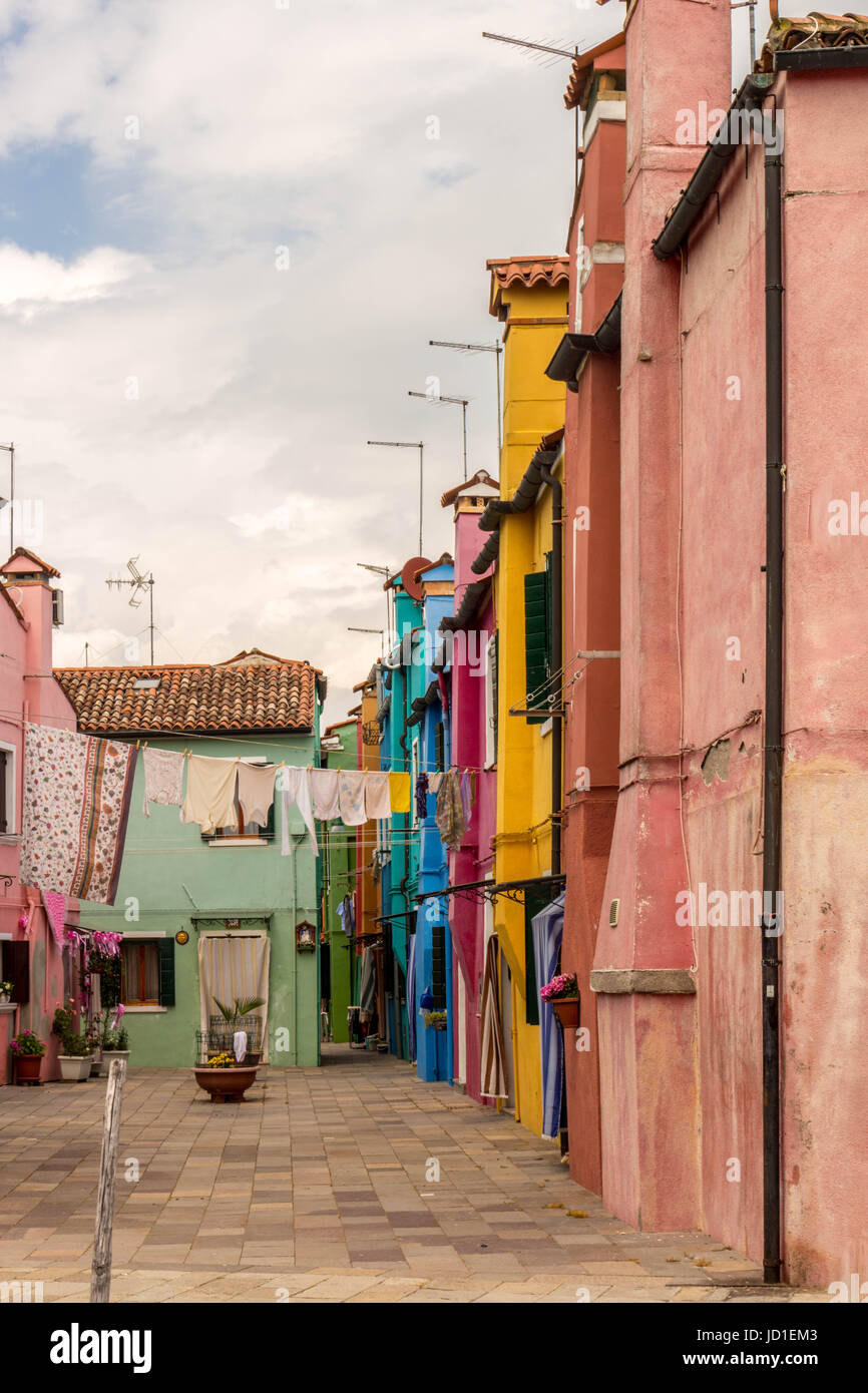 Venedig, Burano, Murano Stock Photo