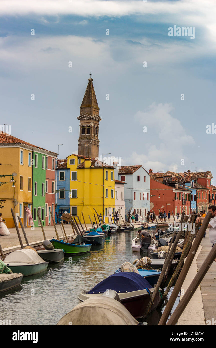 Venedig, Burano, Murano Stock Photo