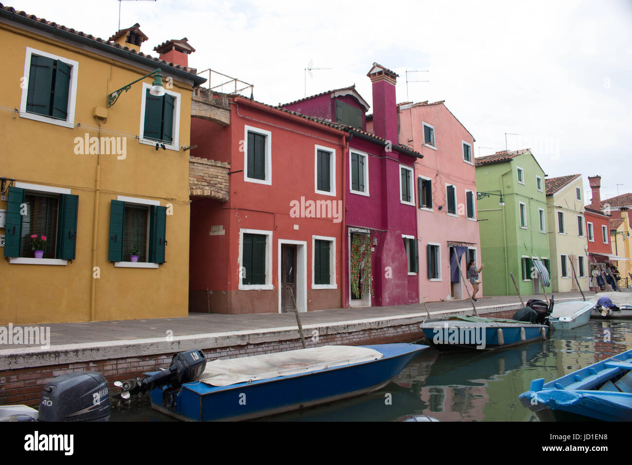 Venedig, Burano, Murano Stock Photo