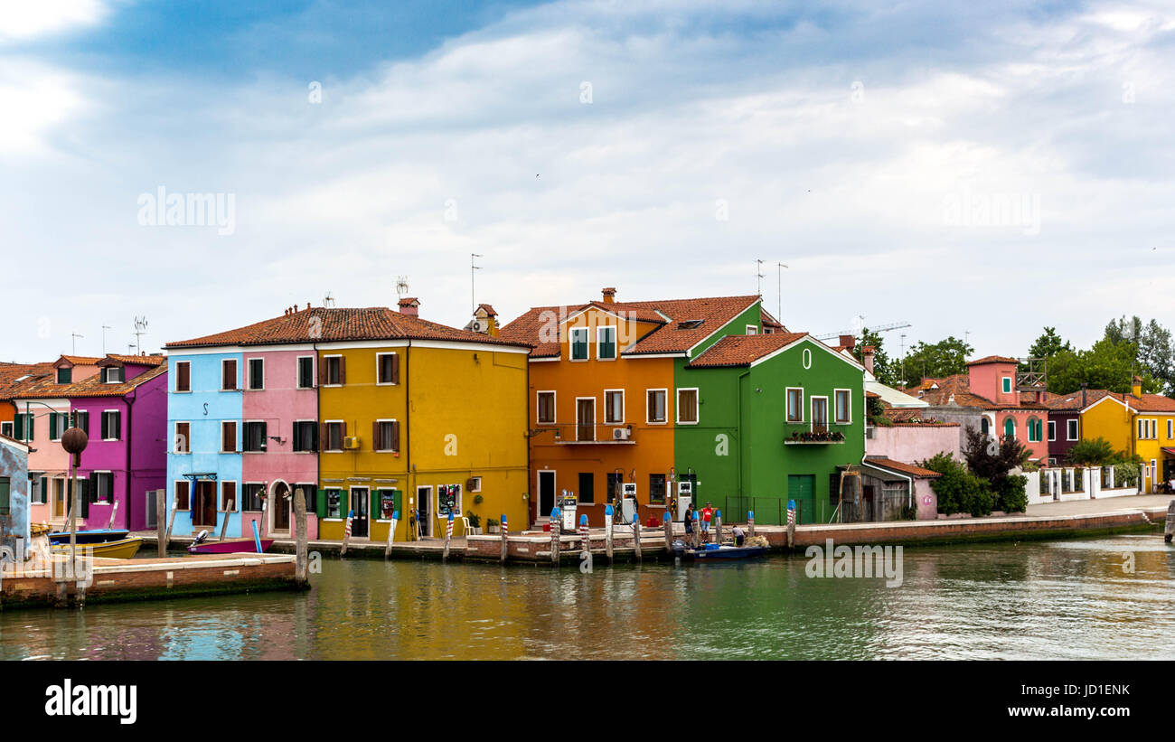 Venedig, Burano, Murano Stock Photo