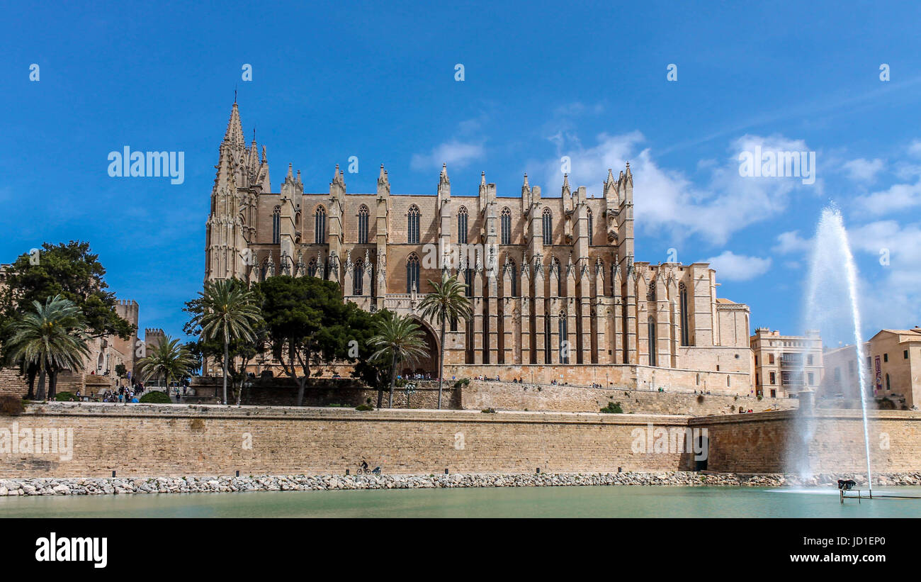 Mallorca Kathedrale Stock Photo