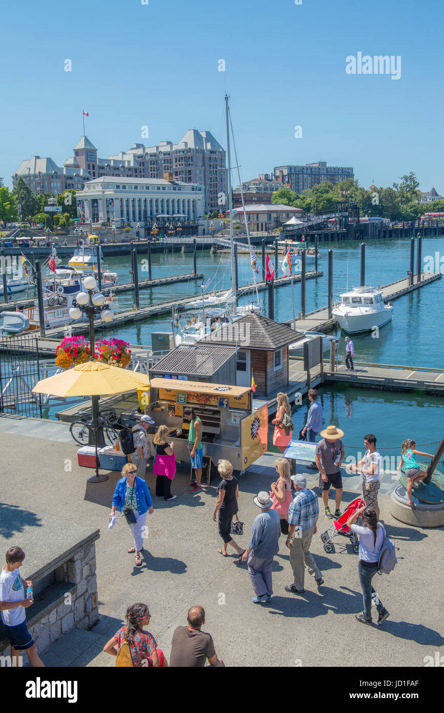 Victoria, Capital City Of British Columbia Canada Stock Photo Alamy