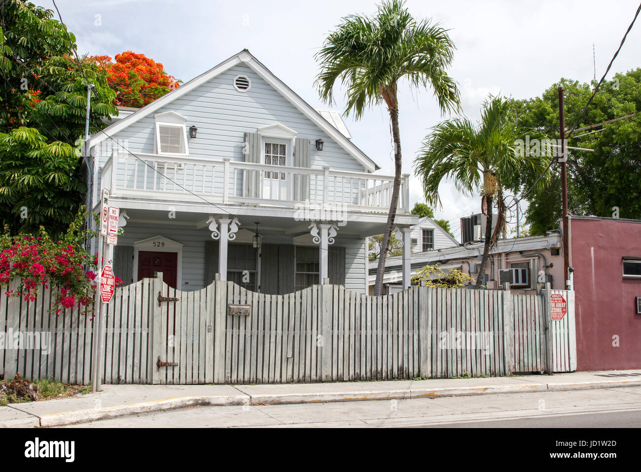 Living in Key West Stock Photo Alamy