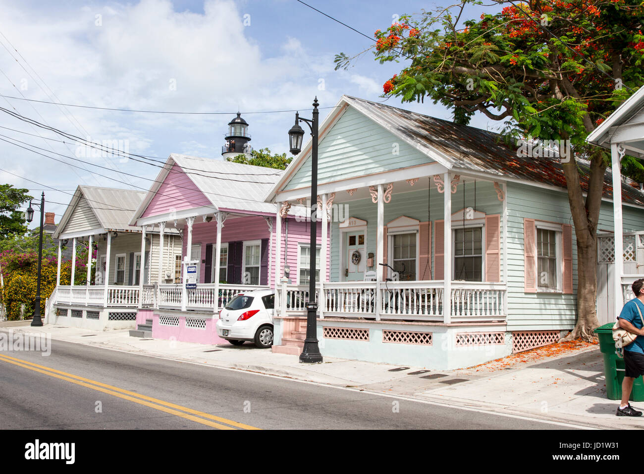 Living in Key West Stock Photo Alamy