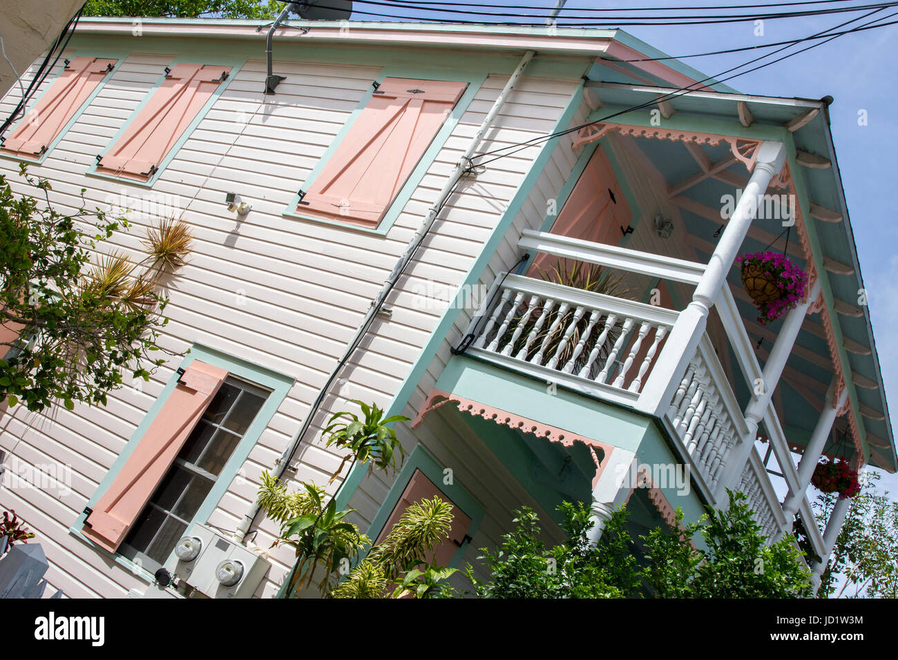 Living in Key West Stock Photo Alamy