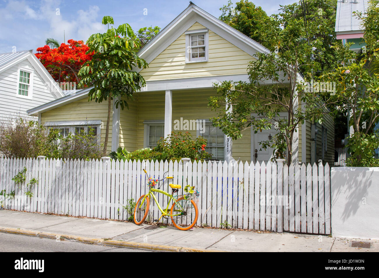 Living in Key West Stock Photo Alamy