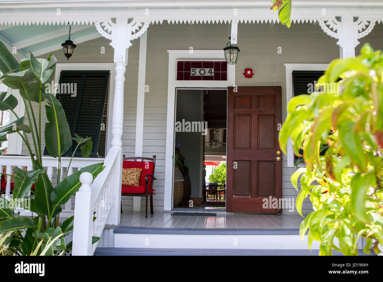 Living in Key West Stock Photo Alamy